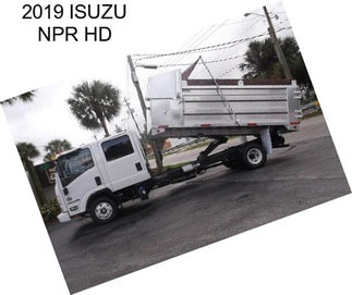 2019 ISUZU NPR HD