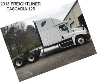 2013 FREIGHTLINER CASCADIA 125