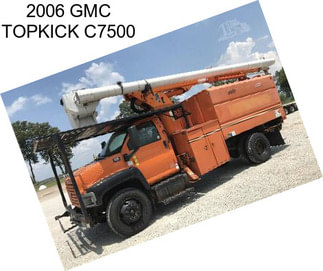 2006 GMC TOPKICK C7500