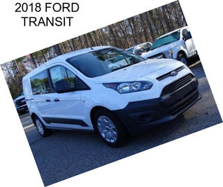 2018 FORD TRANSIT