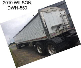 2010 WILSON DWH-550