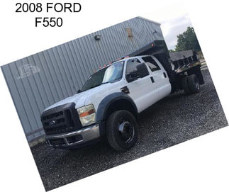 2008 FORD F550