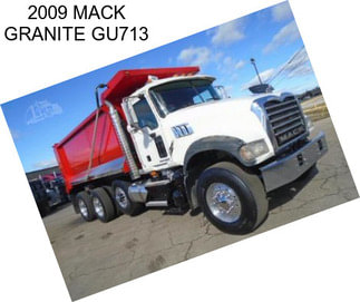 2009 MACK GRANITE GU713