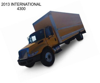 2013 INTERNATIONAL 4300