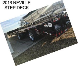 2018 NEVILLE STEP DECK