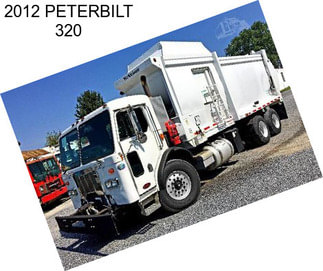 2012 PETERBILT 320