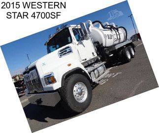 2015 WESTERN STAR 4700SF