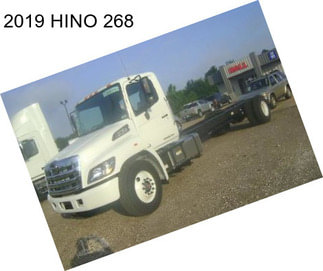 2019 HINO 268