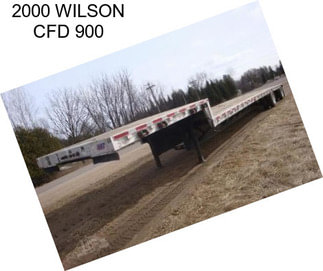 2000 WILSON CFD 900