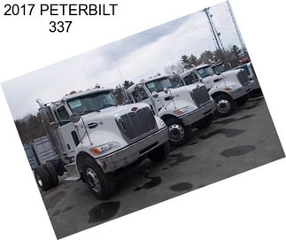 2017 PETERBILT 337