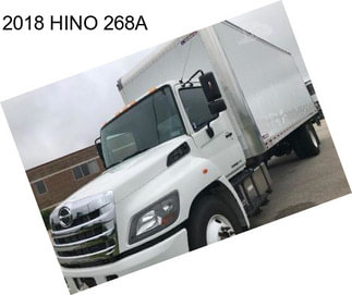 2018 HINO 268A