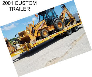 2001 CUSTOM TRAILER