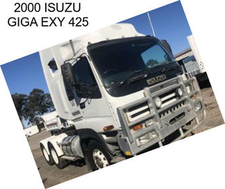 2000 ISUZU GIGA EXY 425