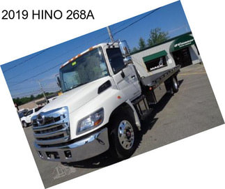 2019 HINO 268A