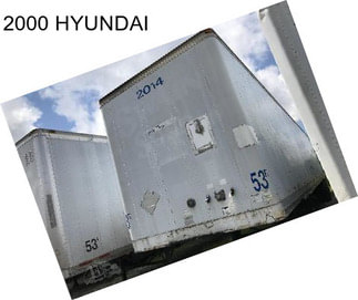 2000 HYUNDAI