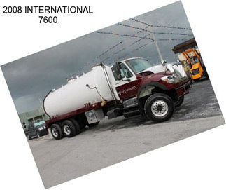 2008 INTERNATIONAL 7600