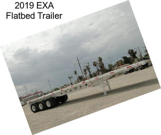 2019 EXA Flatbed Trailer