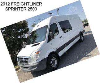 2012 FREIGHTLINER SPRINTER 2500