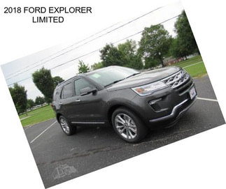 2018 FORD EXPLORER LIMITED