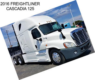 2016 FREIGHTLINER CASCADIA 125