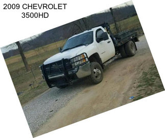 2009 CHEVROLET 3500HD