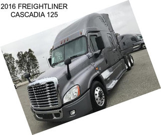 2016 FREIGHTLINER CASCADIA 125