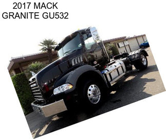 2017 MACK GRANITE GU532