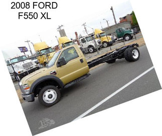 2008 FORD F550 XL