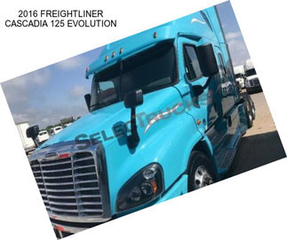 2016 FREIGHTLINER CASCADIA 125 EVOLUTION