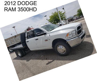 2012 DODGE RAM 3500HD