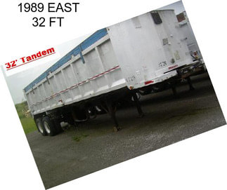 1989 EAST 32 FT