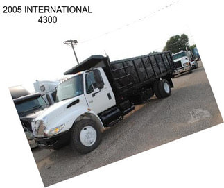 2005 INTERNATIONAL 4300