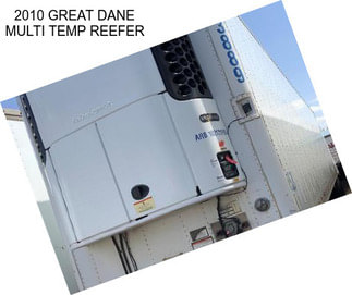 2010 GREAT DANE MULTI TEMP REEFER