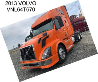 2013 VOLVO VNL64T670