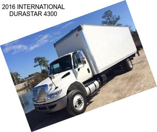 2016 INTERNATIONAL DURASTAR 4300