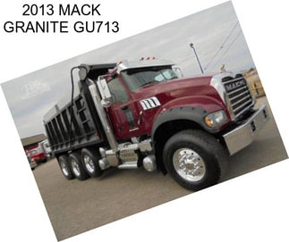 2013 MACK GRANITE GU713