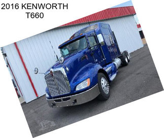 2016 KENWORTH T660