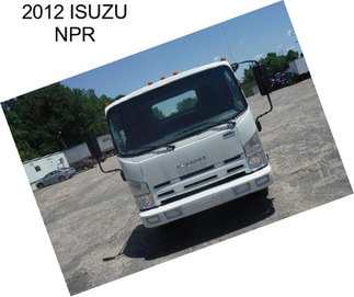 2012 ISUZU NPR