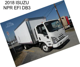 2018 ISUZU NPR EFI DB3