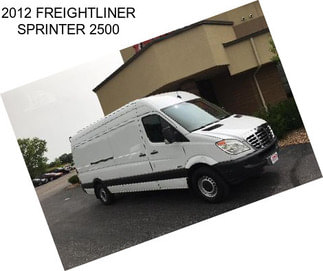 2012 FREIGHTLINER SPRINTER 2500