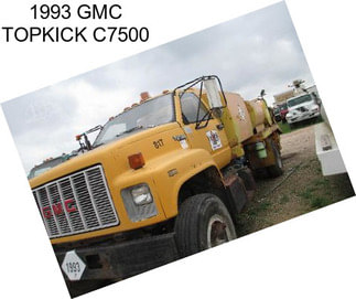 1993 GMC TOPKICK C7500