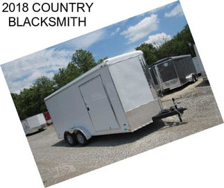 2018 COUNTRY BLACKSMITH