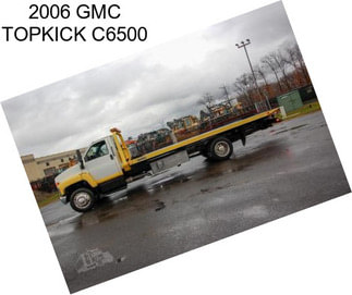 2006 GMC TOPKICK C6500