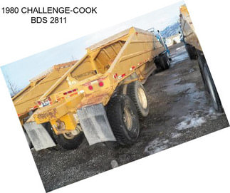 1980 CHALLENGE-COOK BDS 2811