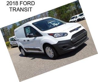 2018 FORD TRANSIT