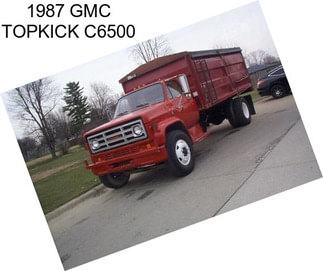 1987 GMC TOPKICK C6500