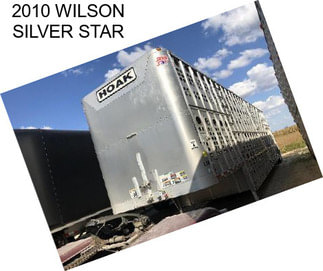 2010 WILSON SILVER STAR