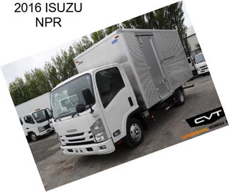 2016 ISUZU NPR