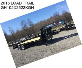 2016 LOAD TRAIL GH102X2522KGN