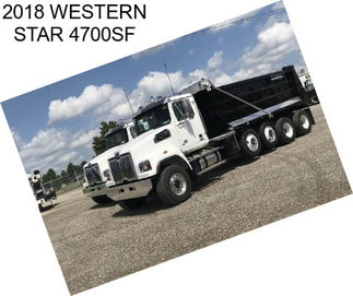 2018 WESTERN STAR 4700SF